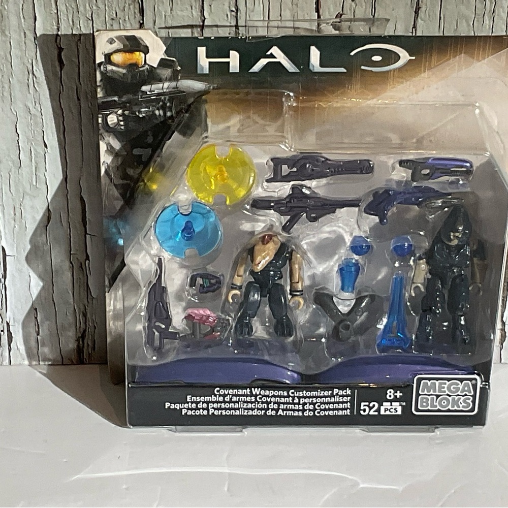 Halo Mega Bloks Covenant Customizer Pack  New in Box
